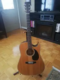 Martin /Sigma DM-3C acoustic electric cutaway guitar 