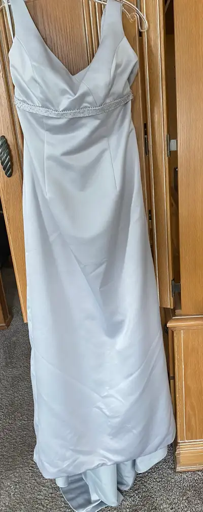 Silver sz12 Graduation or Bridesmaid Dress, View more