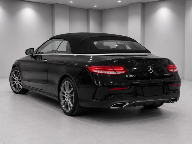 2018 Mercedes-Benz C300 4MATIC Cabriolet | 52 000 km | Noir/Noir — photo 2