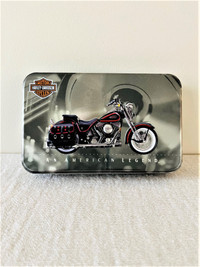 HARLEY DAVIDSON PLAYING CARDS NEW IN TIN 1989