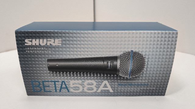 Microphone Professionnel Shure Beta58A dans Matériel audio professionnel  à Longueuil/Rive Sud - Image 2