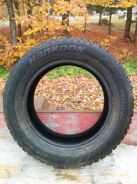 1 Pneu Hiver Hankook 225-60-17 pouces Winter Tire