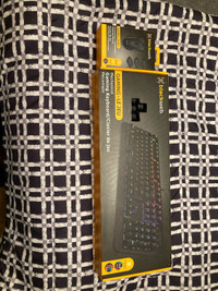 Gaming keyboard and mouse