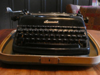 1960s Supermetall Typewriter w/case