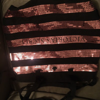 Victoria’s Secret black and pink bag 