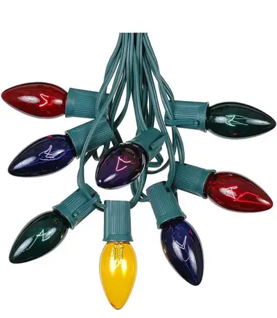 C9 Multi Christmas Lights Set - Indoor/Outdoor, View more
