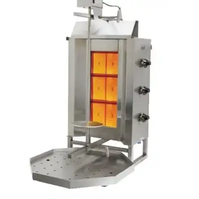 Ozti 3 Burner Shawarma Machine- Natural Gas/Propane, View more