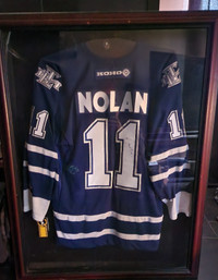 Signed Nolan Jersey in Cabinet