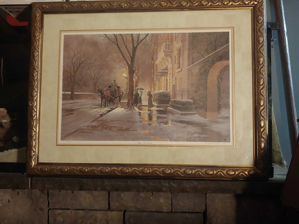 D.R. Laird The Recital Framed Print | Arts & Collectibles | Hamilton ...