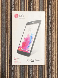 LG G Pad 7.0, II, IV 8.0 FHD (LTE+Wi-Fi) Brand New in Box