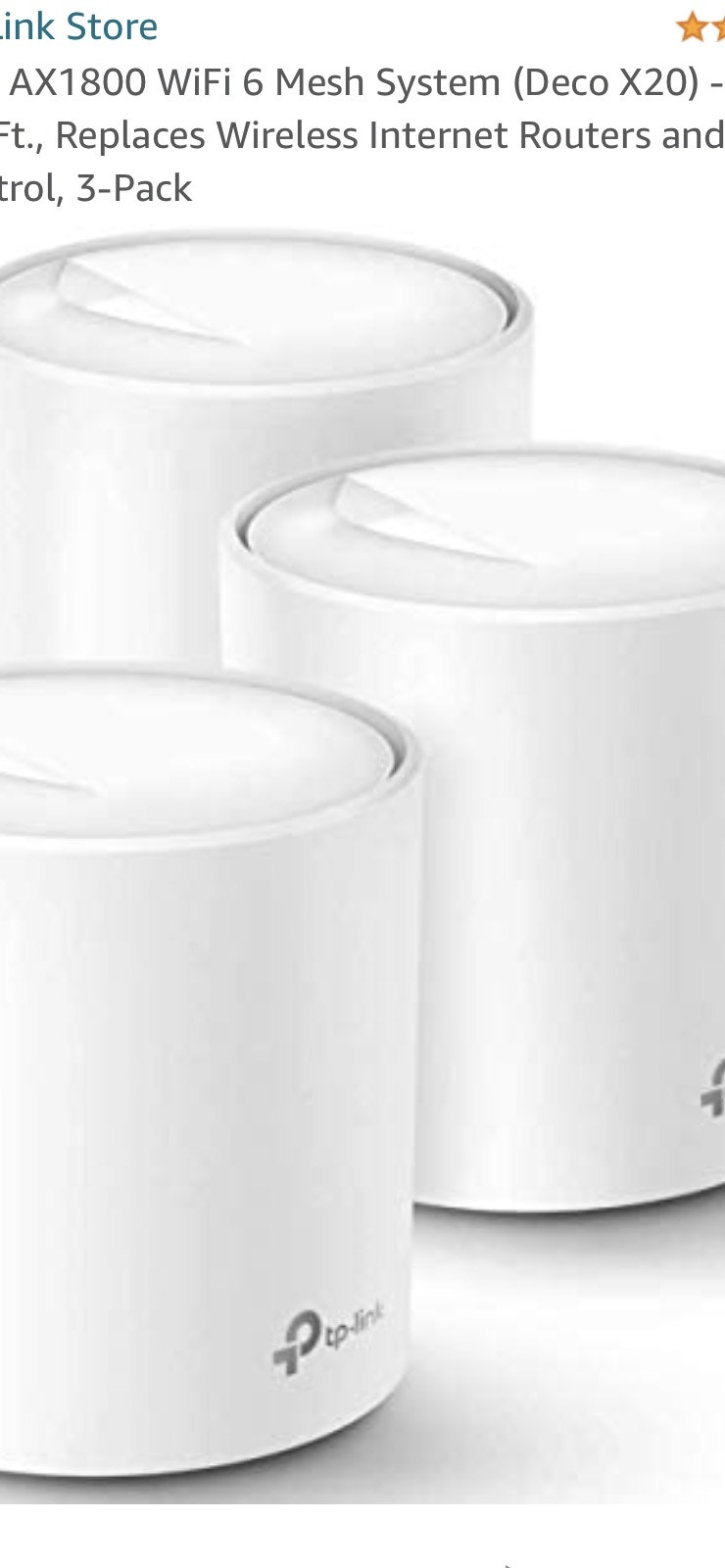 TPLink Deco AX1800 WiFi 6 mesh extenders 3 pack Networking Calgary Kijiji