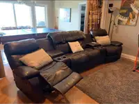 Recliner theater couch for sale