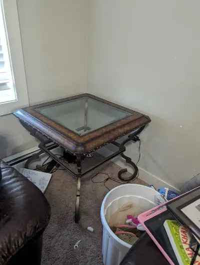 Glass Top Table, View more