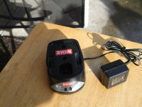 RYOBI BATTERY CHARGER FOR TOOLS