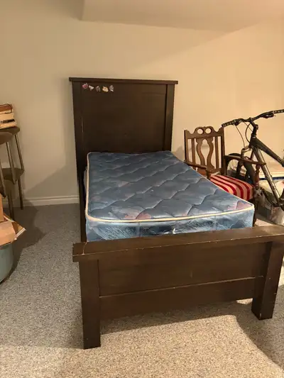 solid wood twin bed frame , View more