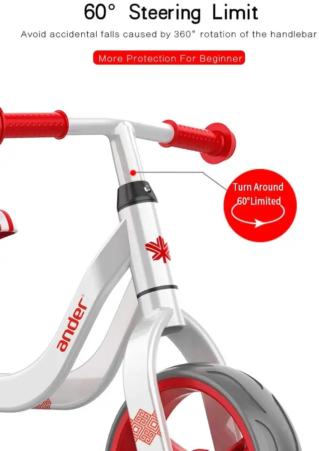 Red *NEW*  Kid Balance Bike, 10.5-inch wheels, Ultra-light in Kids in Ottawa - Image 7