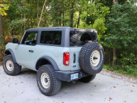 Set of Ford Bronco Rims with General Grabber Tires