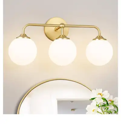 New  Gold wall sconce, View more