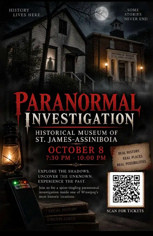Paranormal Investigation at St James Museum