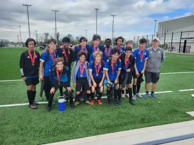 U13 boys' soccer players Imodel, View more