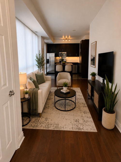 BRIGHT AND CONVENIENT 1 bdrm townhouse condo YONGE/FINCH 1 bedroom townhouse condo + parking + locke...