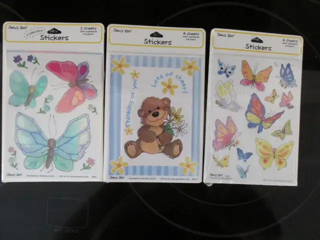 Suzy's Zoo Stickers New in Package You pick in Hobbies & Crafts in Barrie - Image 2