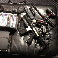 PS3 +  games, controllers, plus, PRICE IS FIRM.