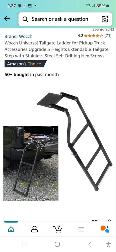 tailgate ladder , View more