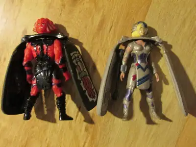DRAGON FLYZ Galoob 1995 Apex & Dread Wing Flying Toy Vintage, View more
