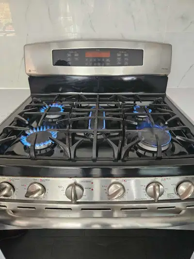 GE Double Oven Stove Gaz, View more