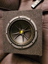 Kicker Comp 10" Sub in sealed box