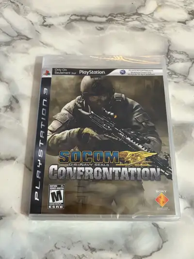 PlayStation 3 PS3 SOCOM US Navy Seals Confrontation , View more