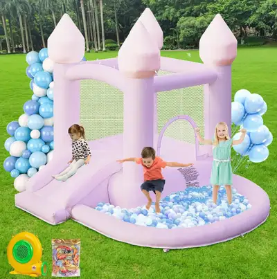 Brand New Open Box Never Used Never Inflated Aonesy Bouncy Castle, Inflatable Bounce House for Kids,...