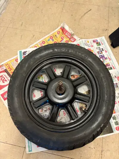 TANKX electric motor  16*3.0 front wheel with  tire and t, View more