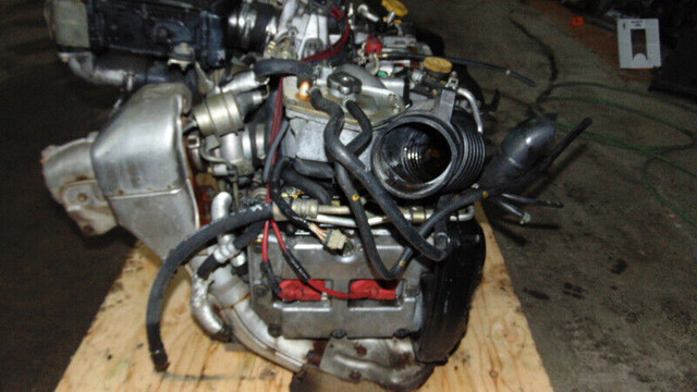 02-03-04-05 SUBARU IMPREZA WRX EJ20 2.0L DOHC TURBO ENGINE JDM in Engine & Engine Parts in Moncton - Image 4