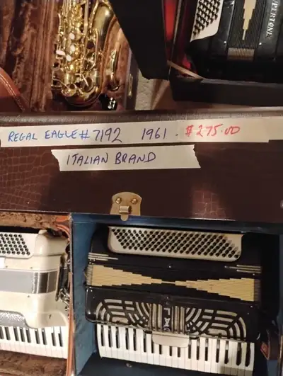 vintage accordion, View more