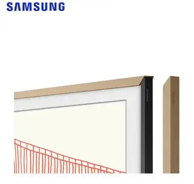 Brand new - Samsung Frames Metallic Sand Gold, white, teak, View more