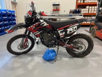 Registered 2022 off road Dirt Bike Templar X-Pro 250cc for sale