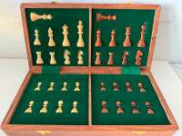NEW, Premium Quality, Handcrafted Magnetic Foldable Chess Board