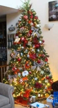 9ft Pre-Lite Christmas Tree