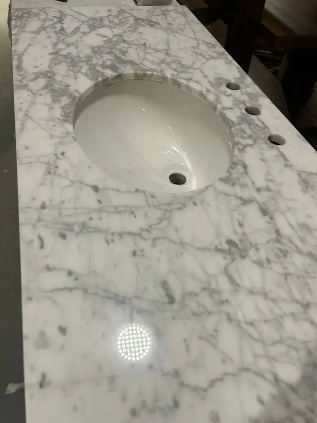 BRAND NEW 48'' Single Bathroom Vanity with Marble Top in Cabinets & Countertops in Oakville / Halton Region - Image 9