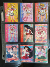 Sailormoon Cards - Authentic/Rare/Japan Cards 1995 ($50 each)