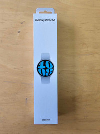 Galaxy Watch6 (Bluetooth, 44mm) Silver - BNIB