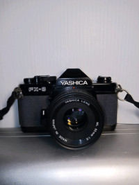 Yashica FX-3   35mm SLR Film Camera W/ 50mm F/ 2  Lens