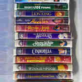 Disney movies VHS