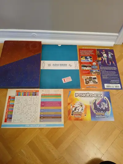 I have a good to very good condition hardcover - POKEMON SUN / POKEMON MOON - COLLECTORS EDITION - T...