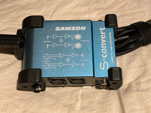 Samson S convert Interface Amplifier in Pro Audio & Recording Equipment in Bedford