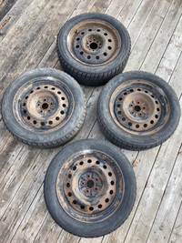 Bridgestone Blizzak snow tires 205/55R15