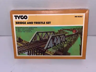 Tyco Bridge and Trestle Set (New / Old Stock), View more