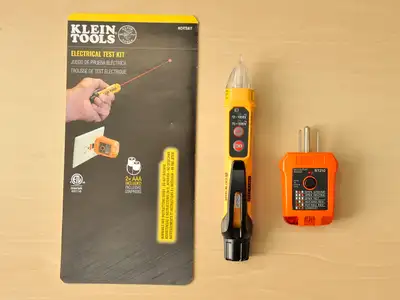 Klein Electrical Test Kit: AC Voltage Testers and Laser Pointer, View more